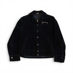 ‘FORK UNION MILITARY ACADEMY’ CHAIN STITCH CORDUROY JACKET - 1940'S