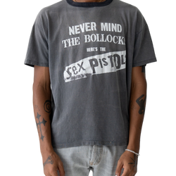 FADED SINGLE STITCH SEX PISTOLS 'NEVER MIND THE BOLLOCKS' TEE - 1980's