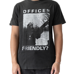 FADED OFFICER FRIENDLY TEE