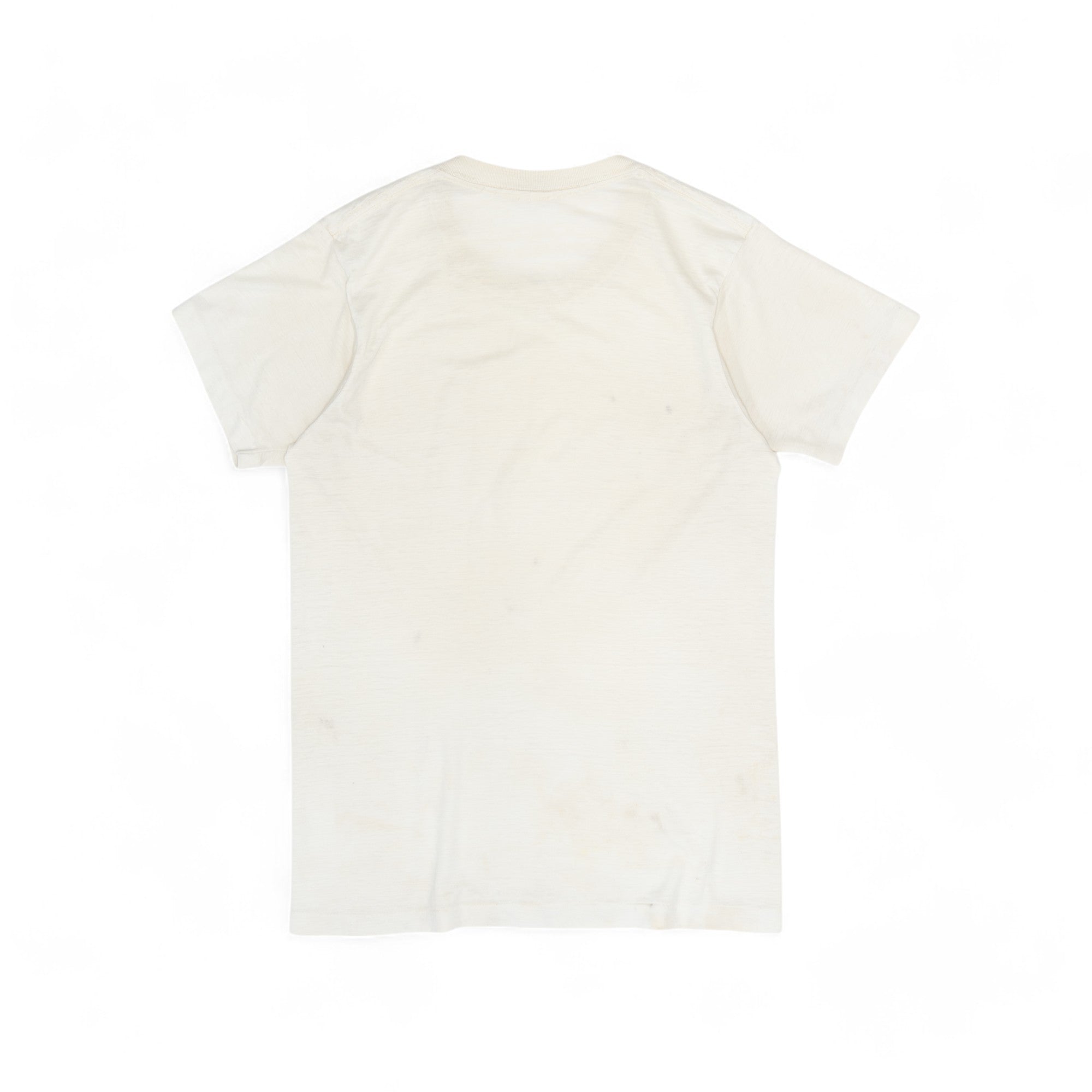 SOFT BLANK WHITE TEE - 1960'S