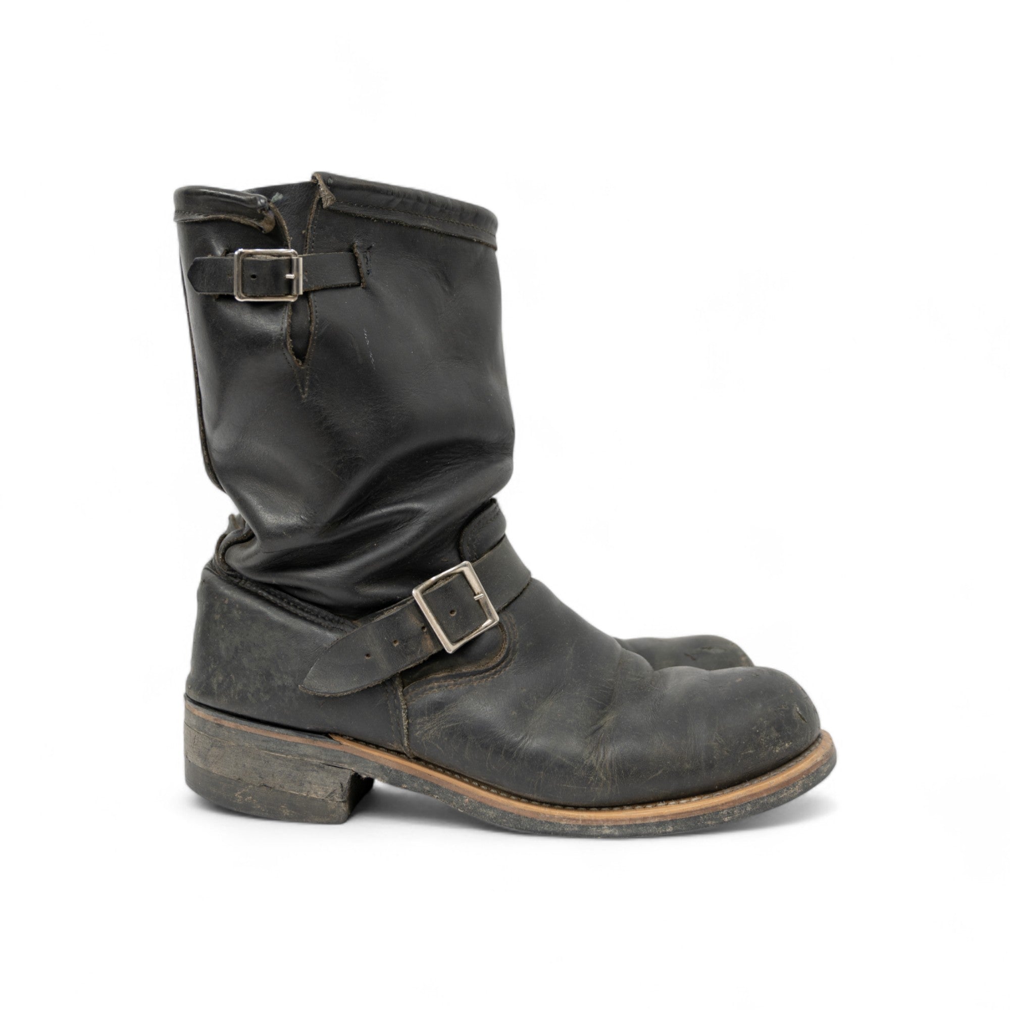 SEARS STEEL TOE ENGINEER BOOTS - 1970S