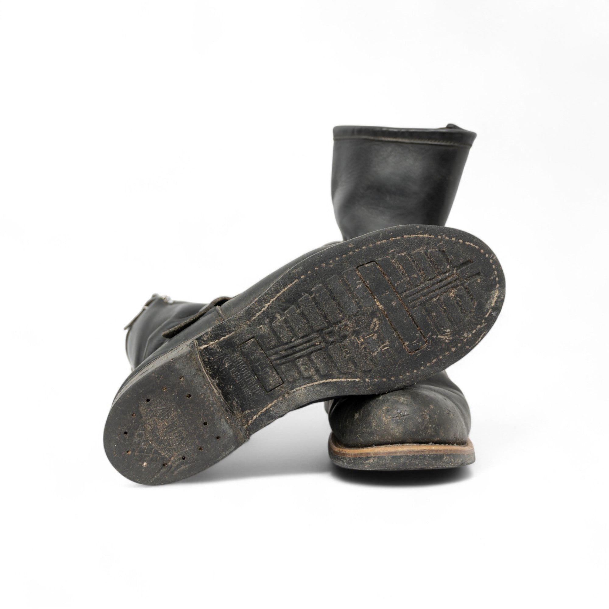 SEARS STEEL TOE ENGINEER BOOTS - 1970S