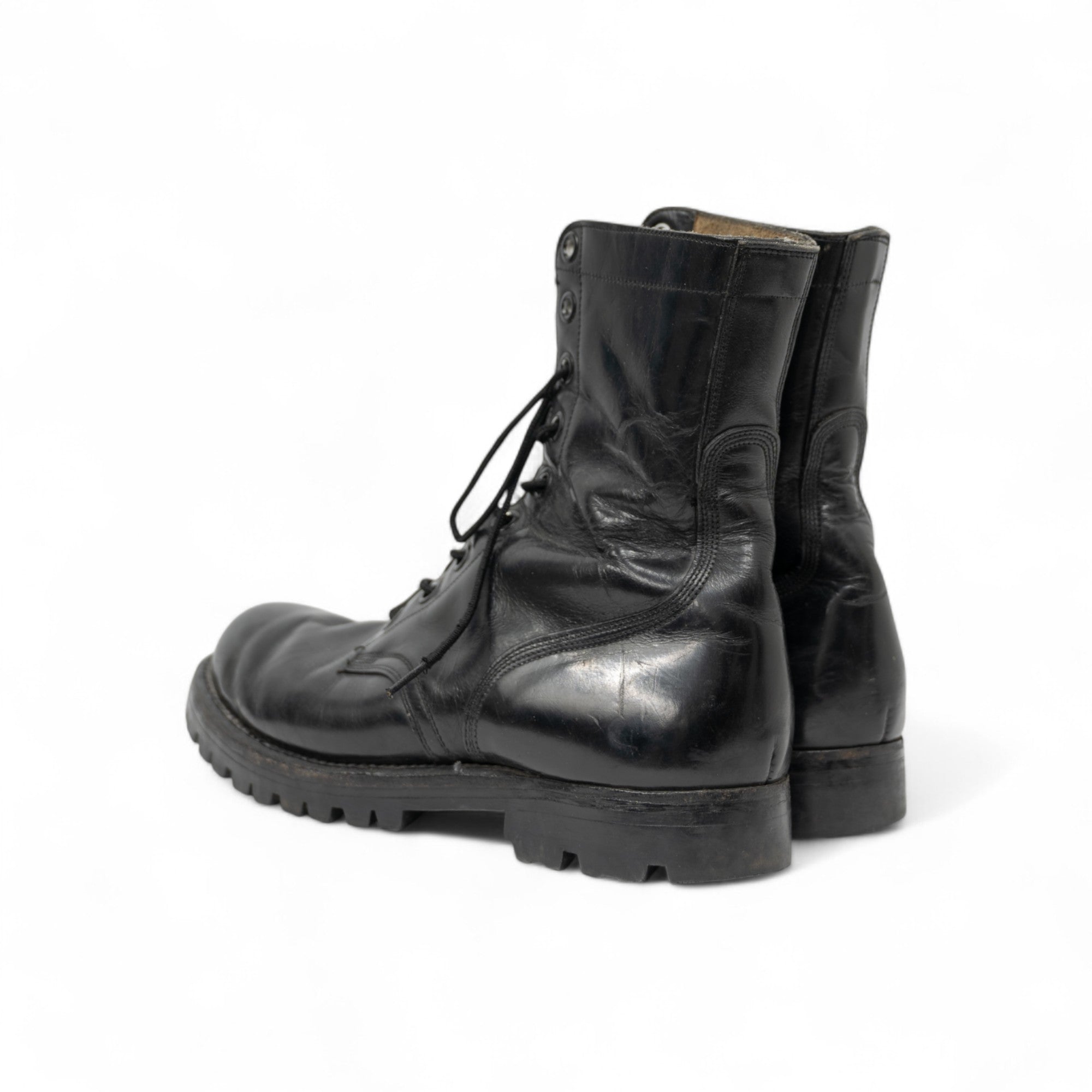 LUG COMBAT BOOTS W/ VIBRAM SOLE - 1960'S