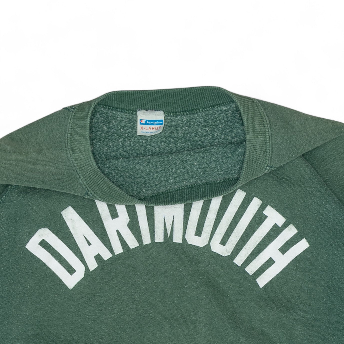 CHAMPION 'DARTMOUTH' RAGLAN SWEATSHIRT - 1970'S