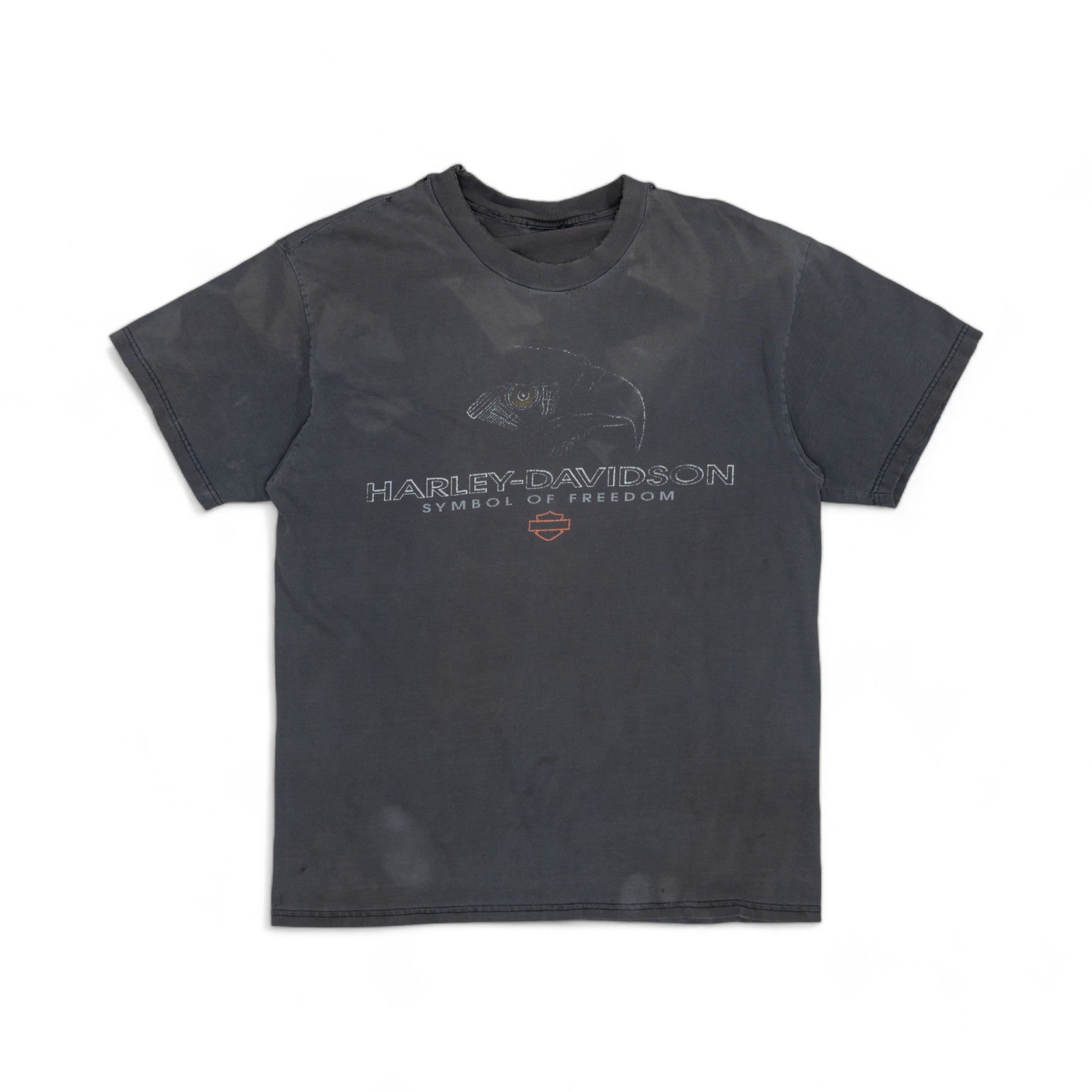 SUN-FADED HARLEY TEE - 1990'S