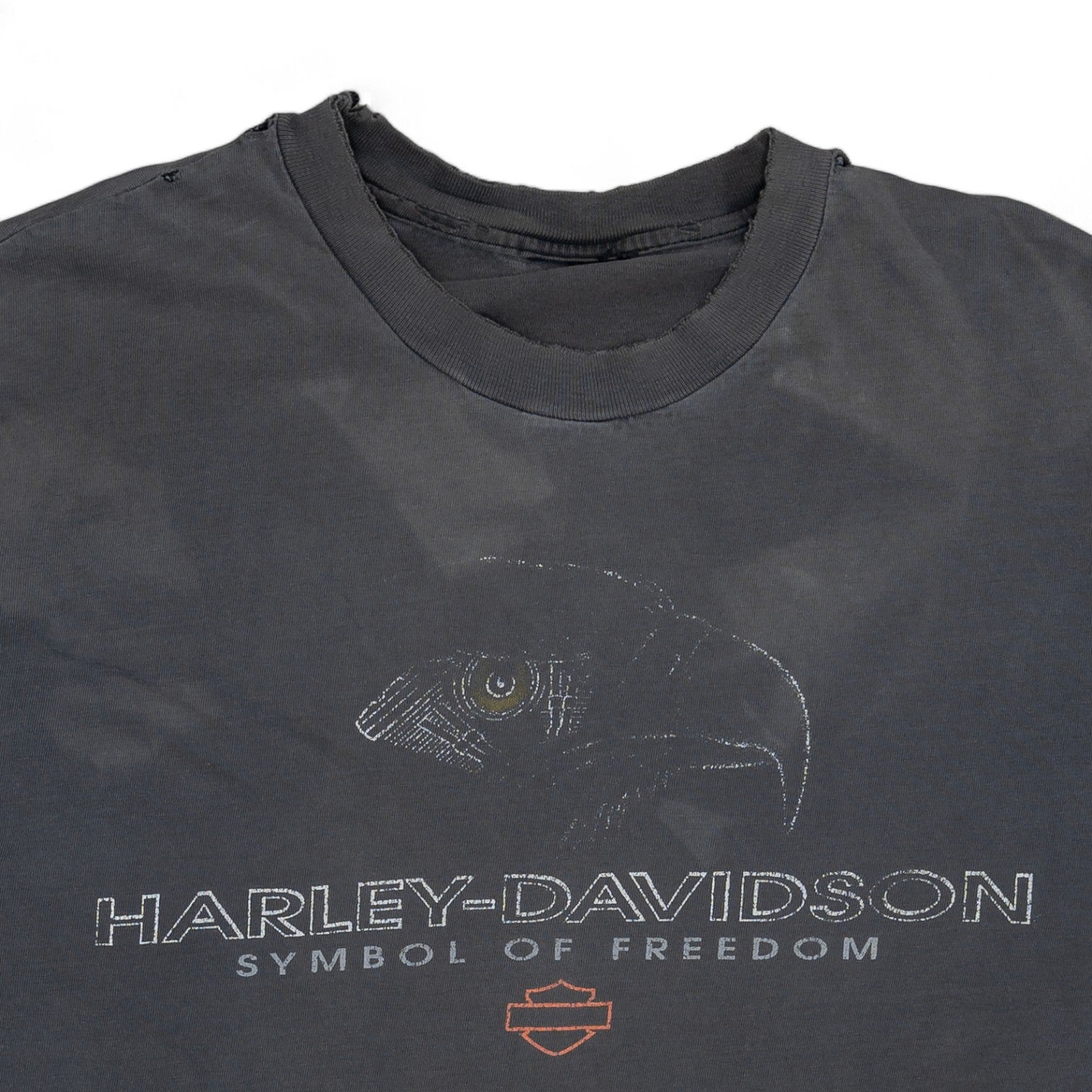 SUN-FADED HARLEY TEE - 1990'S