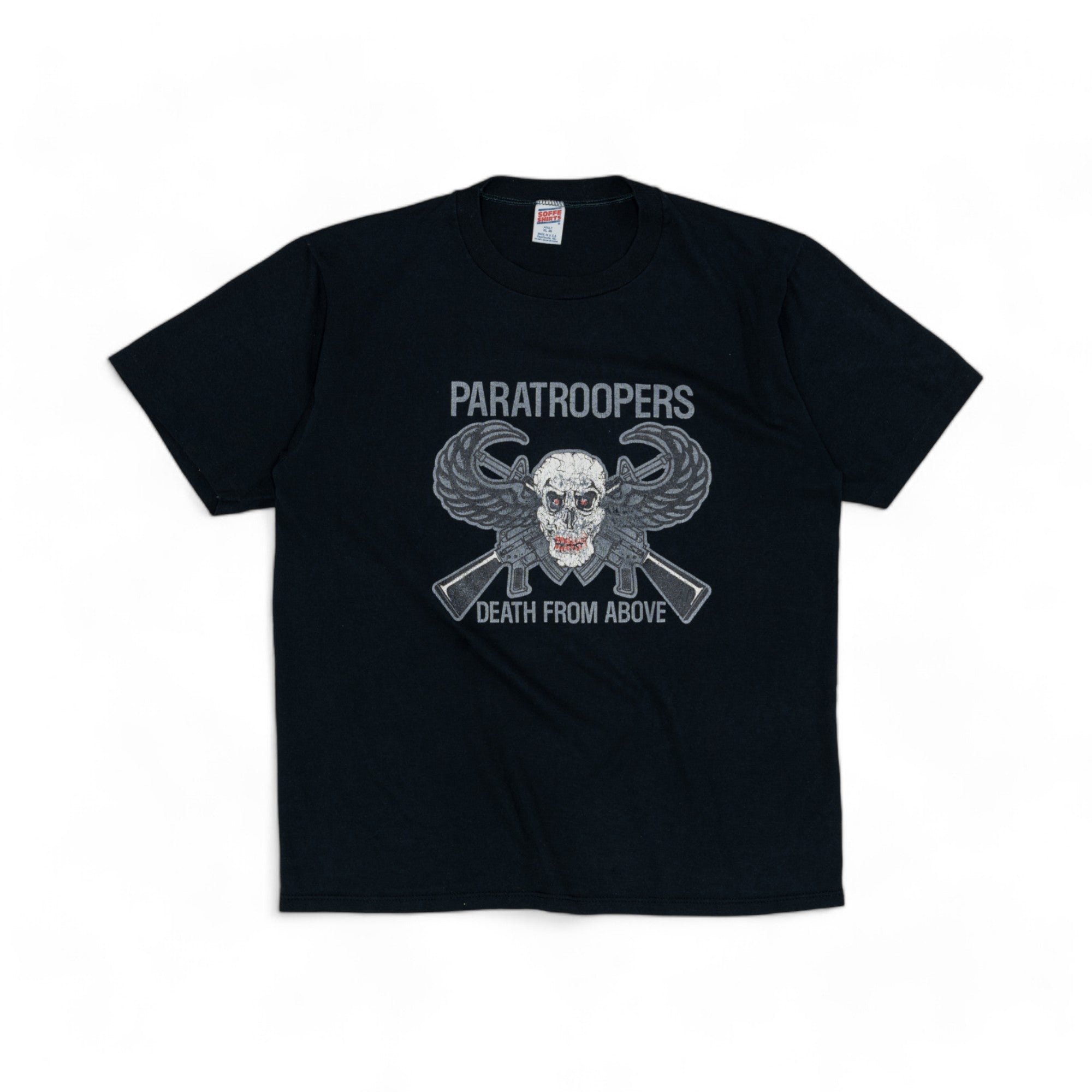 SINGLE STITCH PARATROOPERS TEE - 1980'S