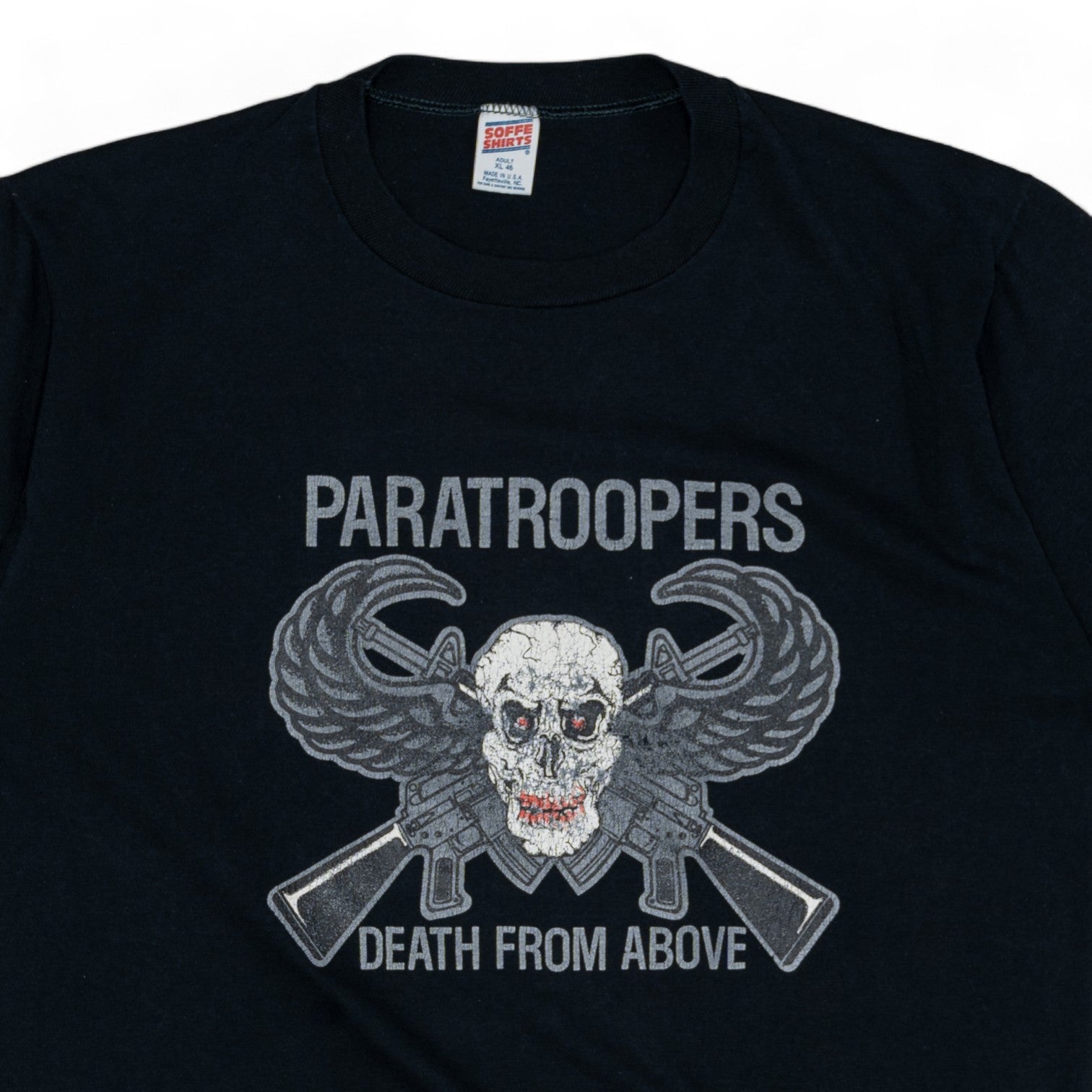 SINGLE STITCH PARATROOPERS TEE - 1980'S