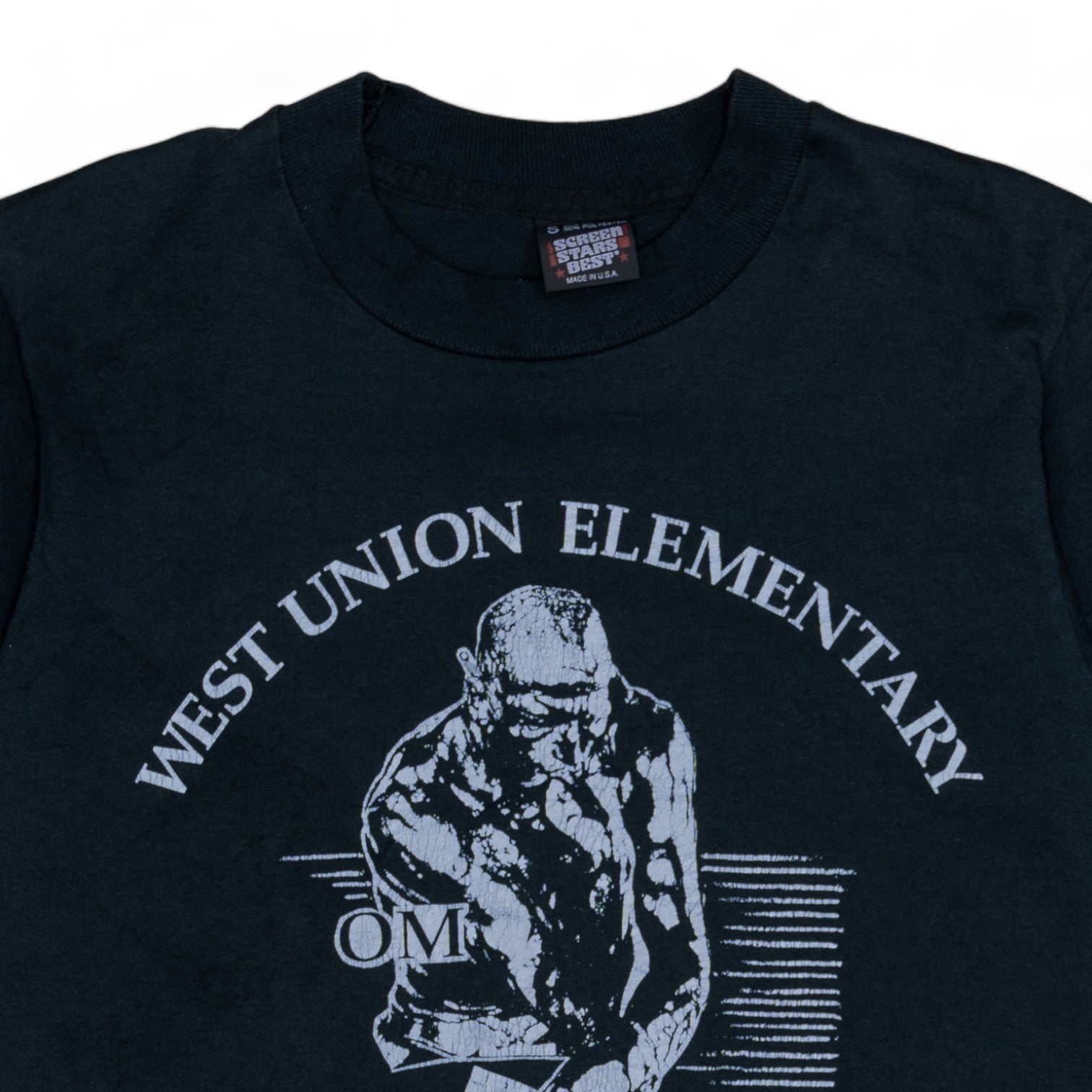 SINGLE STITCH WEST UNION ELEMENTARY BABY TEE - 1980'S