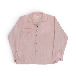 CAMPUS LOOP-COLLAR BUTTON UP SHIRT - 1950'S