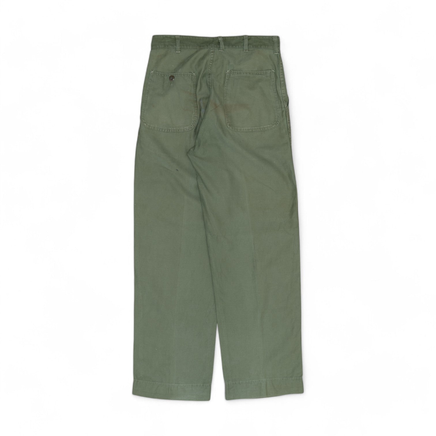 WIDE-LEG MILITARY OG-507 FATIGUE PANTS - 1950'S