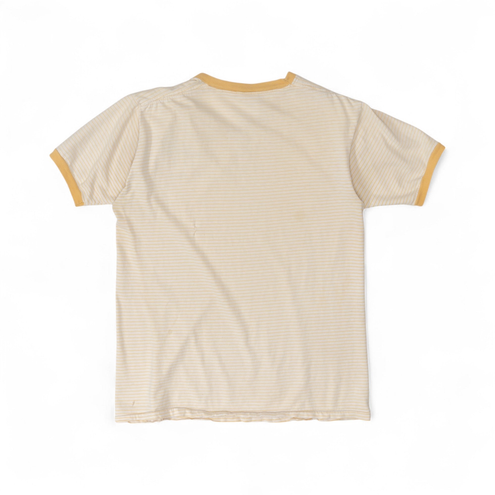 FADED STRIPED CRYSTAL LAKE JR. HIGH TEE - 1960/70'S