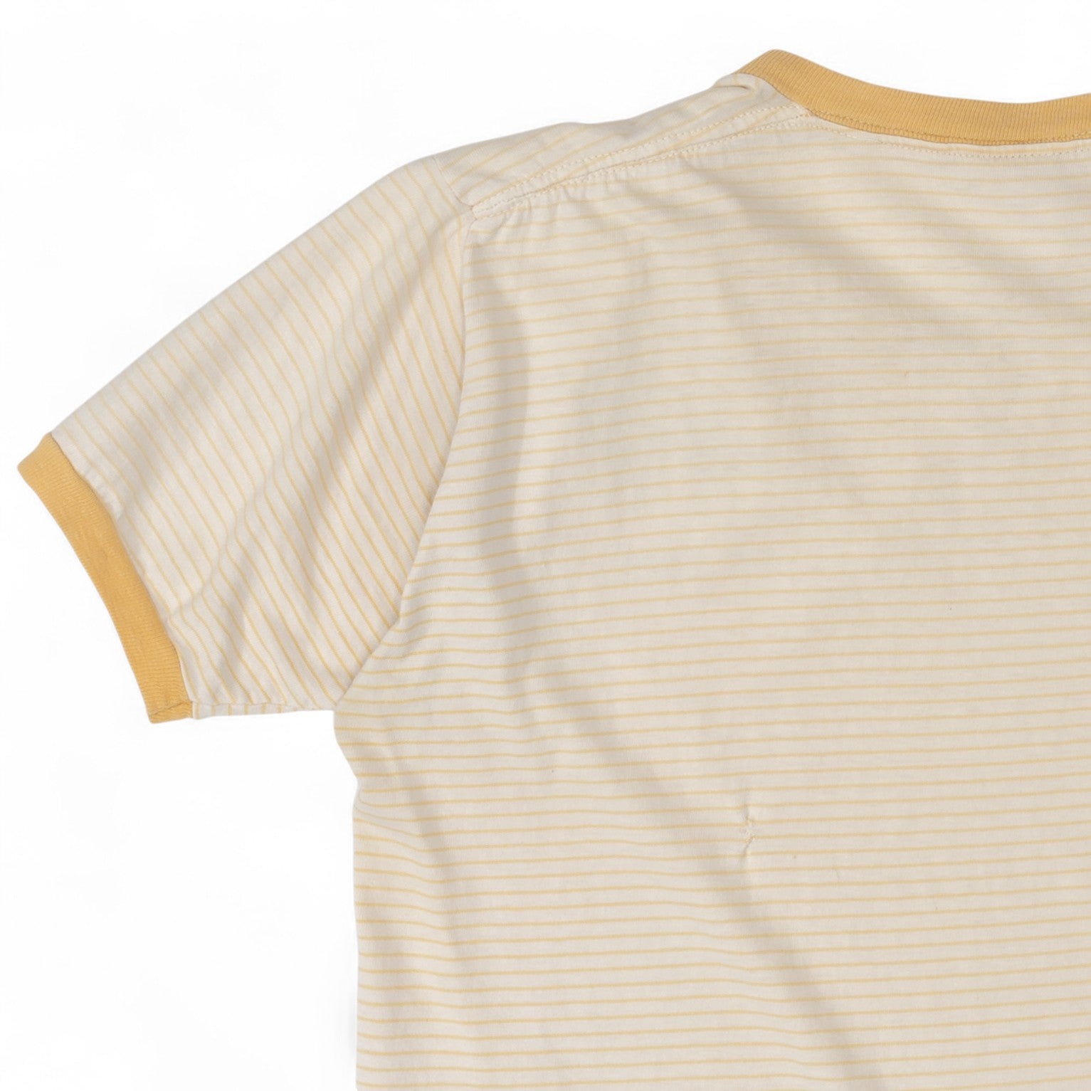 FADED STRIPED CRYSTAL LAKE JR. HIGH TEE - 1960/70'S