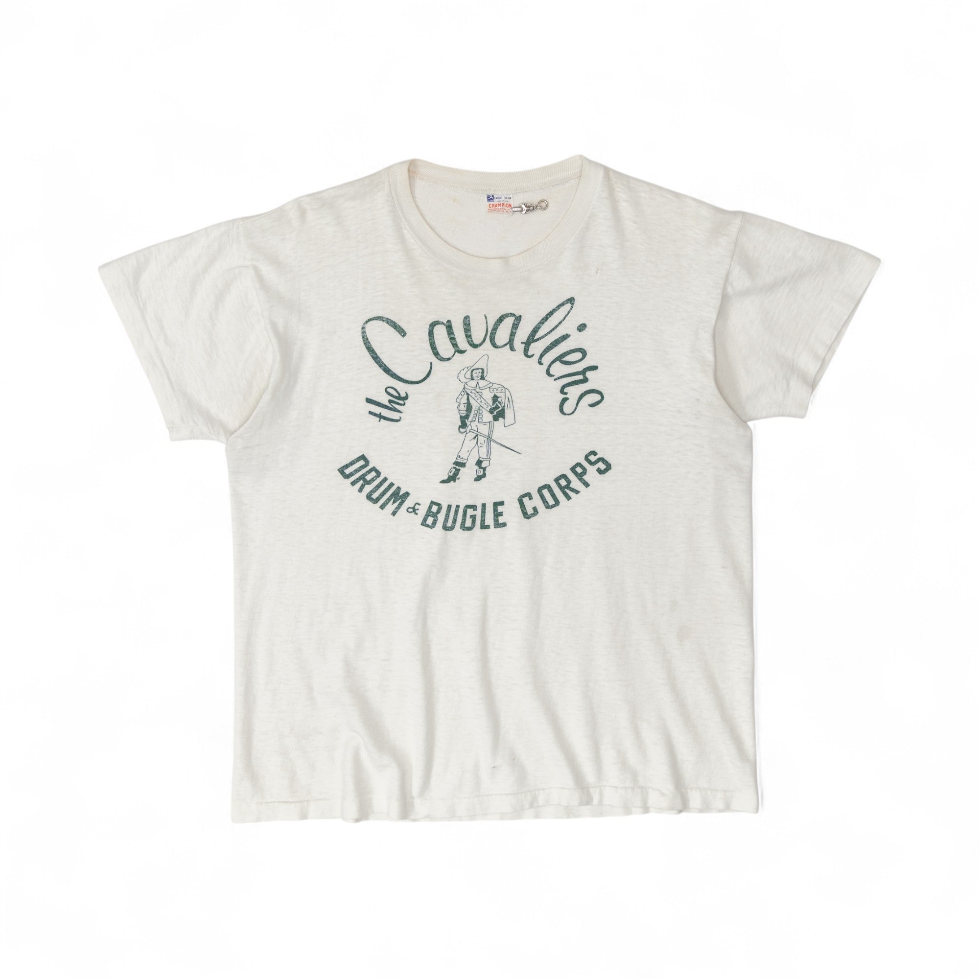 THE CAVALIERS 'DRUM & BUGLE CORPS' TEE - 1950'S