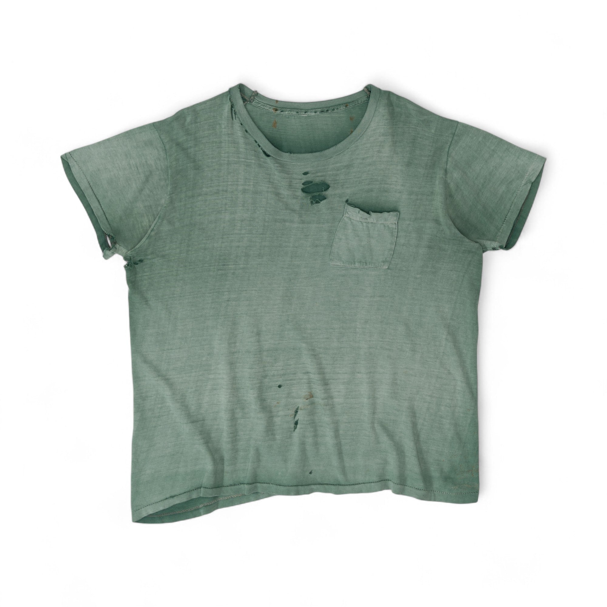 FADED/DISTRESSED POCKET TEE - 1960'S