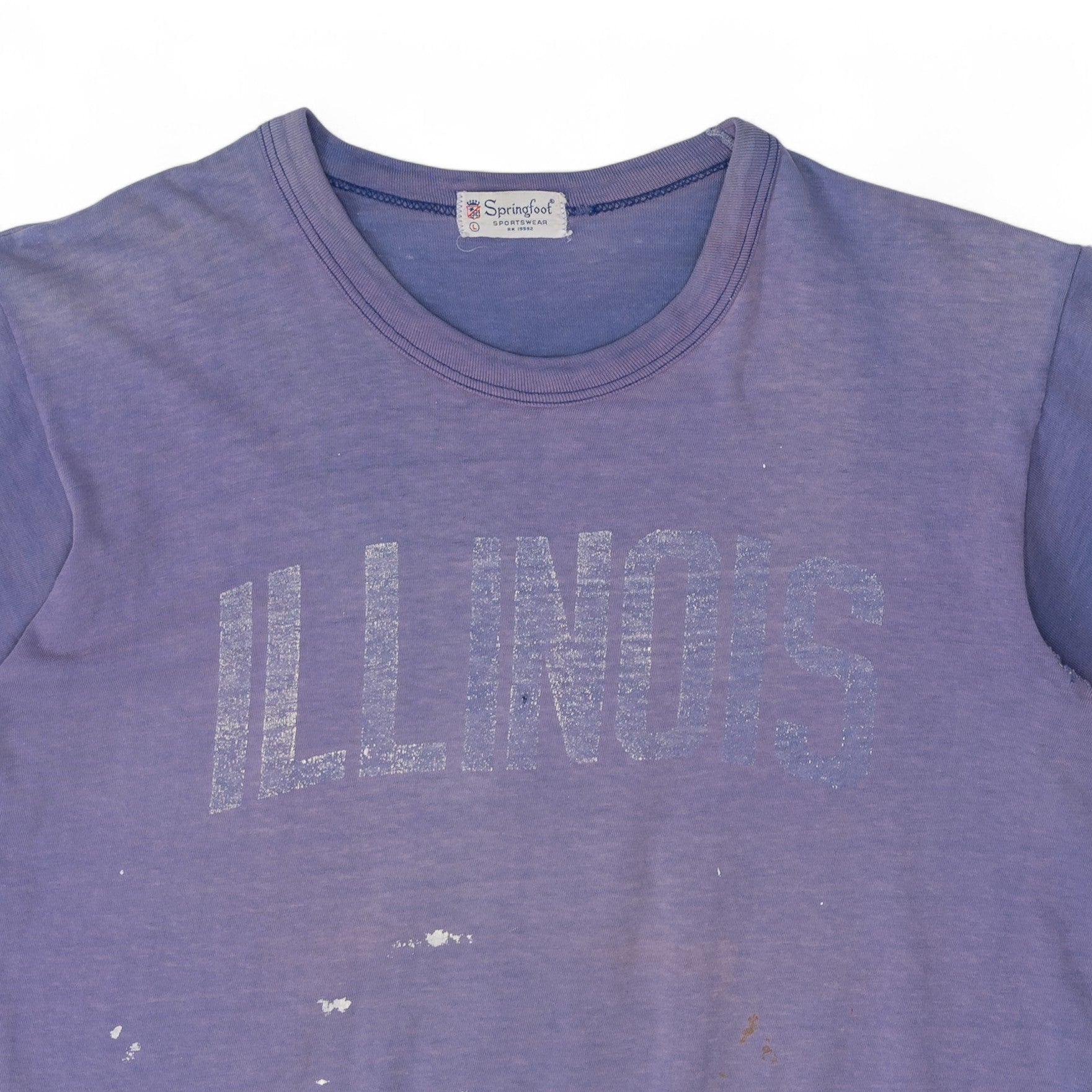 FADED 'ILLINOIS' TEE - 1960'S