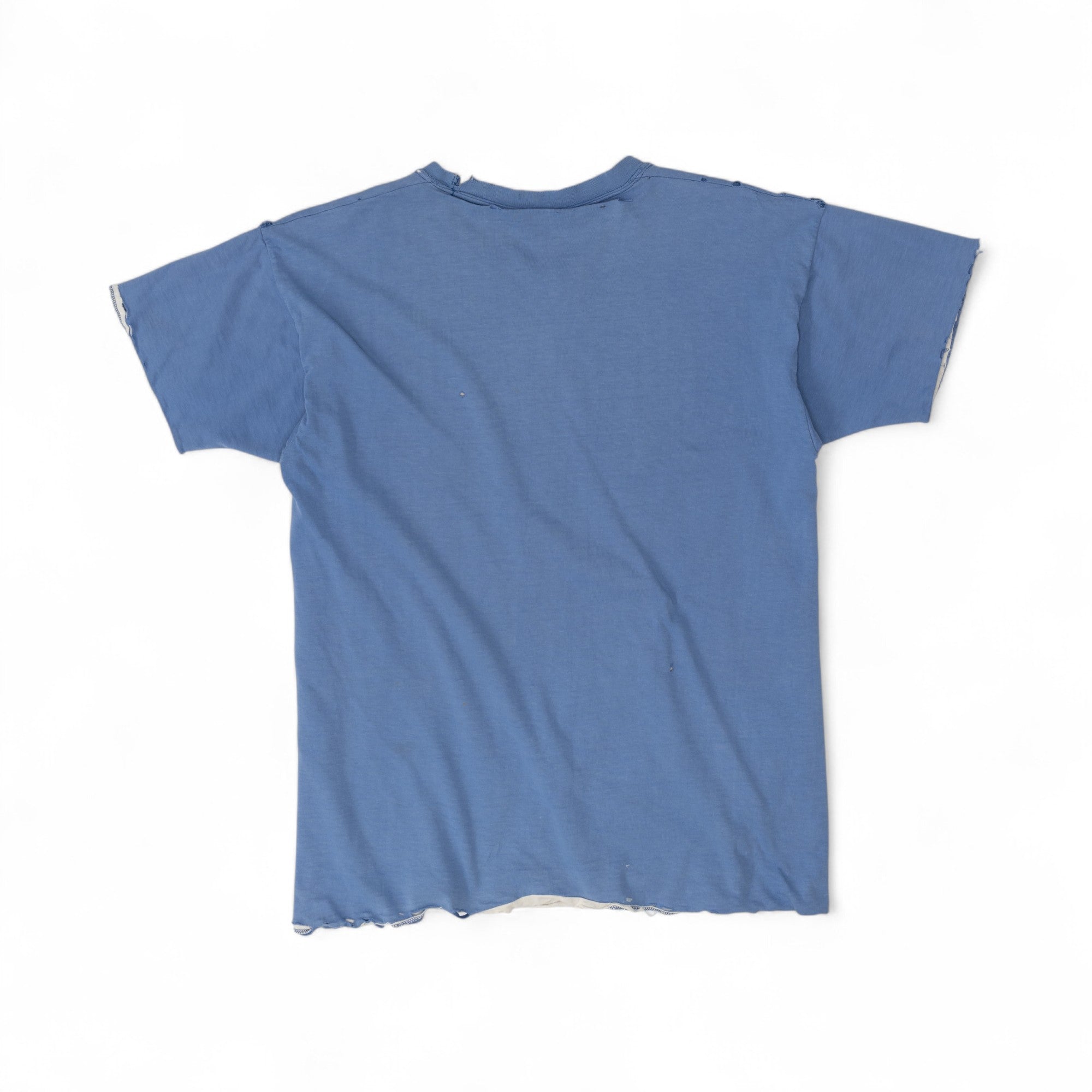 REVERSIBLE, DISTRESSED ST.MARY'S 'MANHASSET' TEE - 1960'S