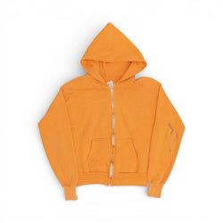 HEALTHKNIT COTTON ZIP-UP HOODIE