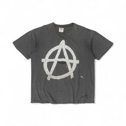 FADED/DISTRESSED SINGLE-STITCH ANARCHY TEE - 1990'S