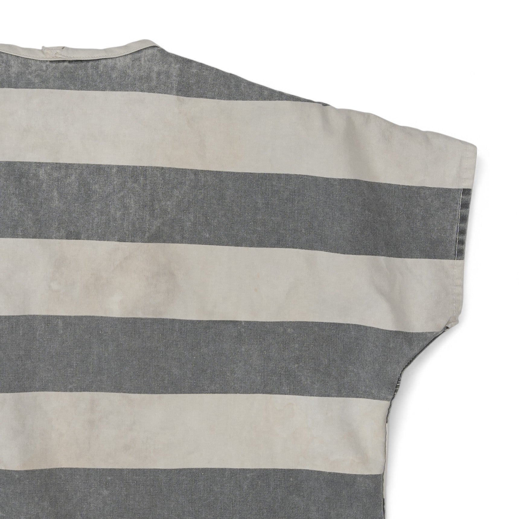 PRISON POCKET STRIPE SHIRT - 1980'S