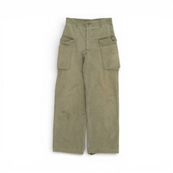 DISTRESSED 13 STAR HBT CARGO PANTS - 1940'S