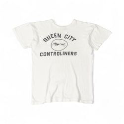 WW2 FLIGHT SCHOOL 'QUEEN CITY CONTROLINERS' TEE - 1940'S