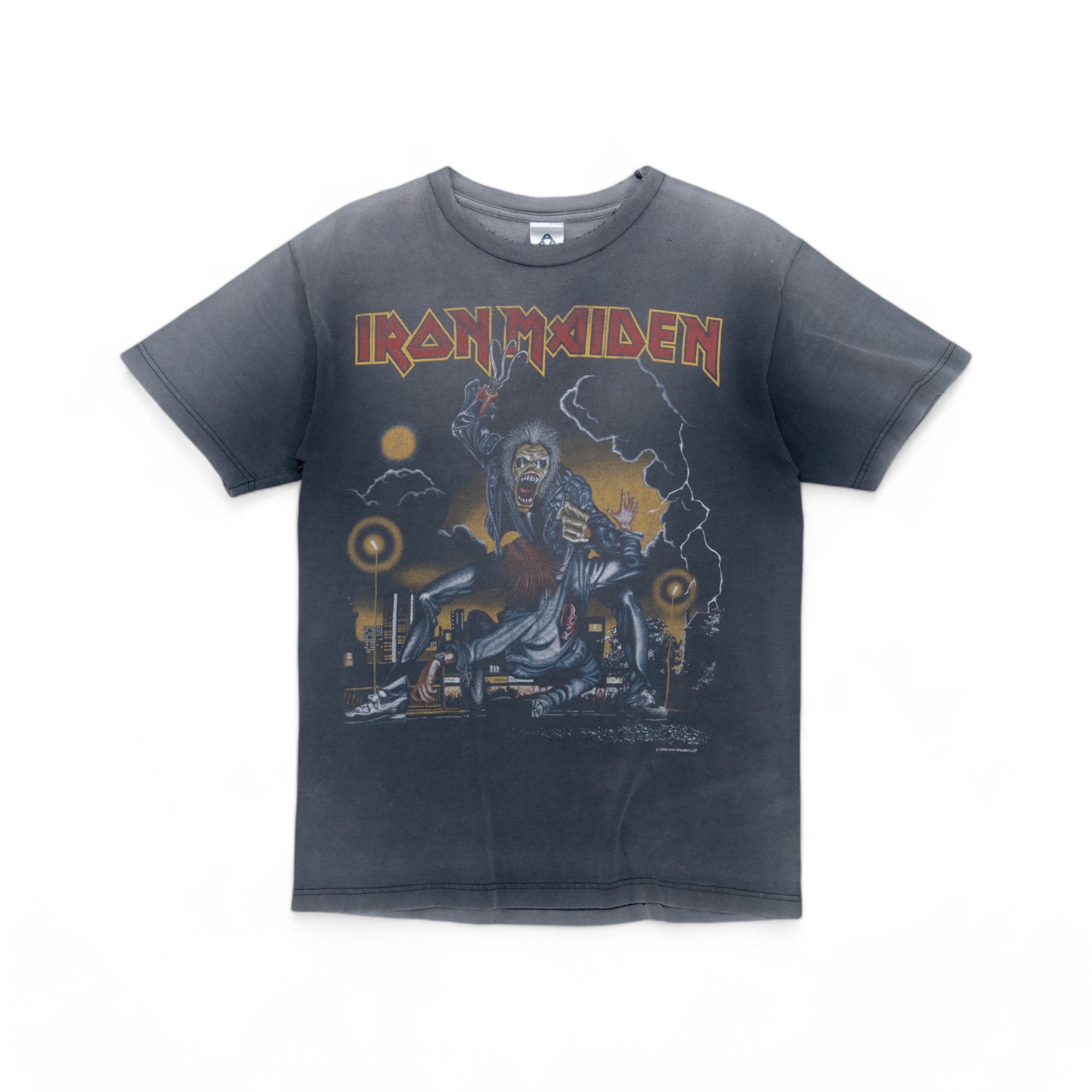 FADED IRON MAIDEN TEE - 2006