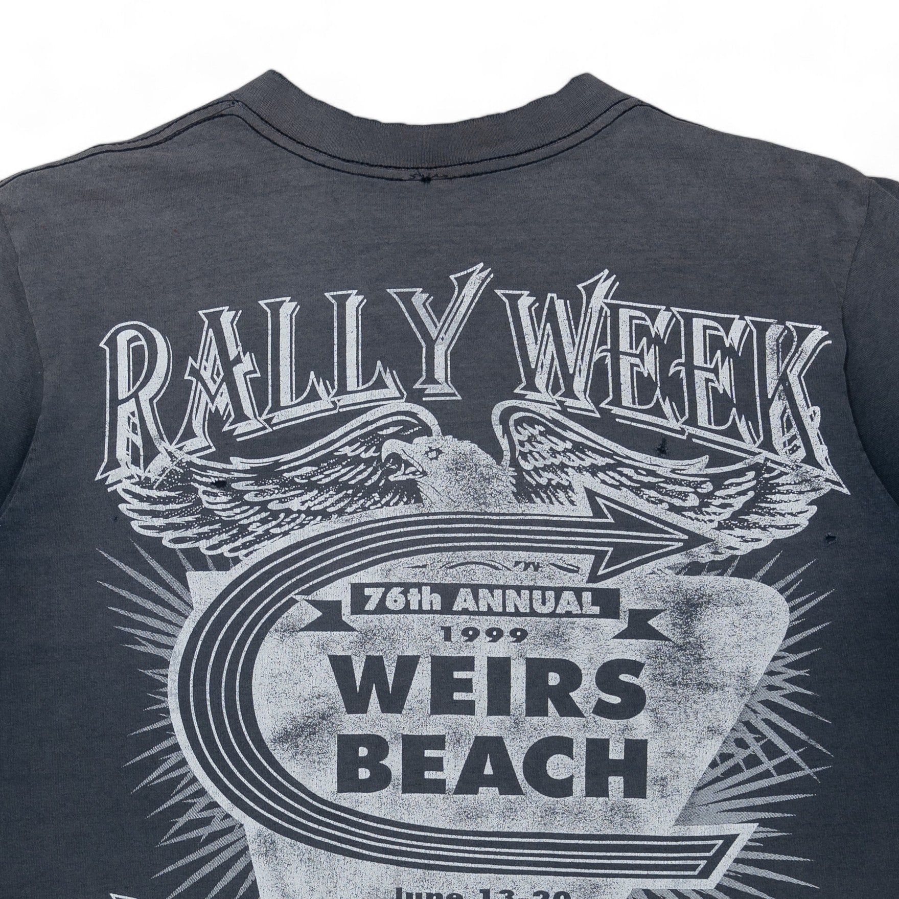 FADED SINGLE STITCH RALLY WEEK TEE - 1990’S