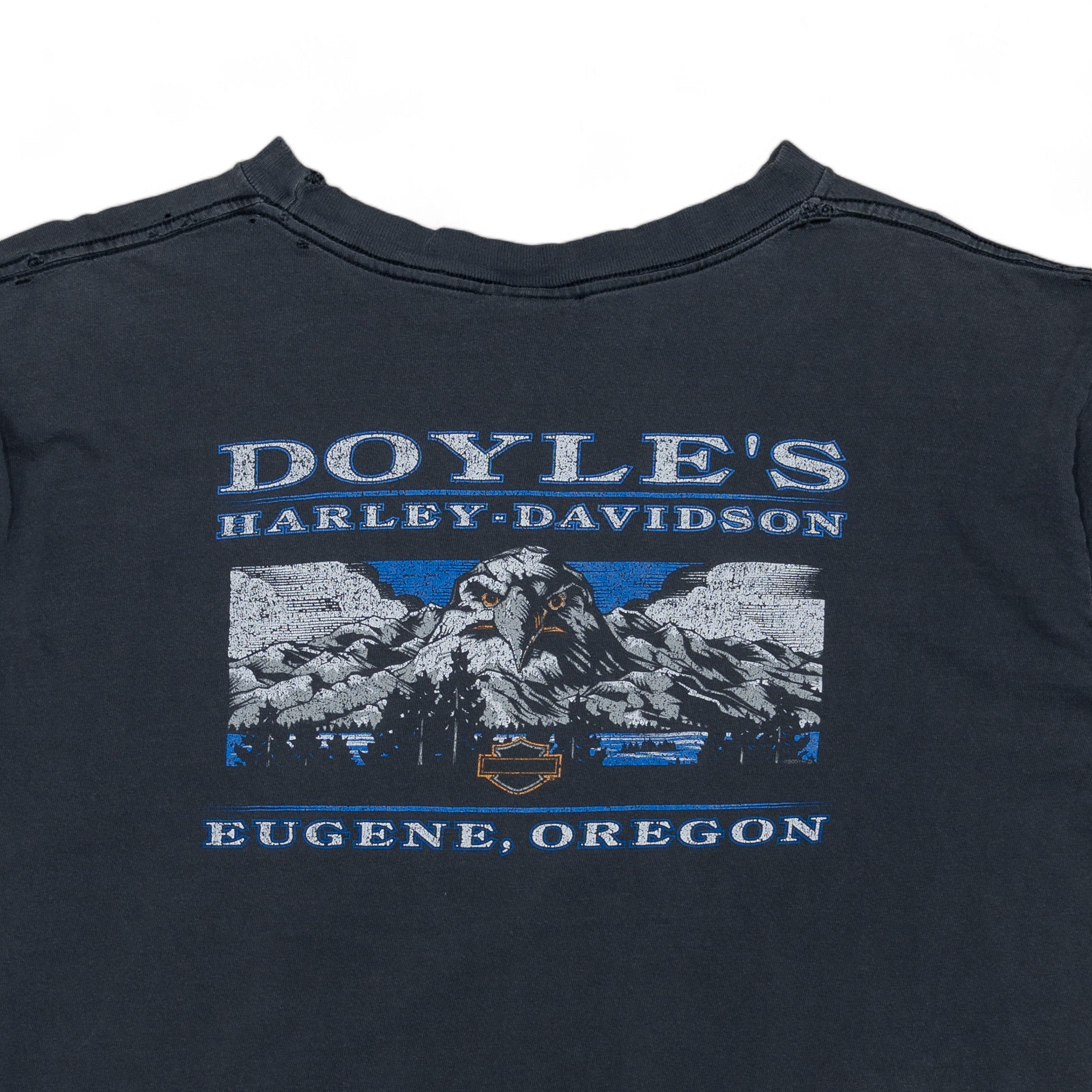 FADED OREGON HARLEY DAVIDSON TEE - 1990’S