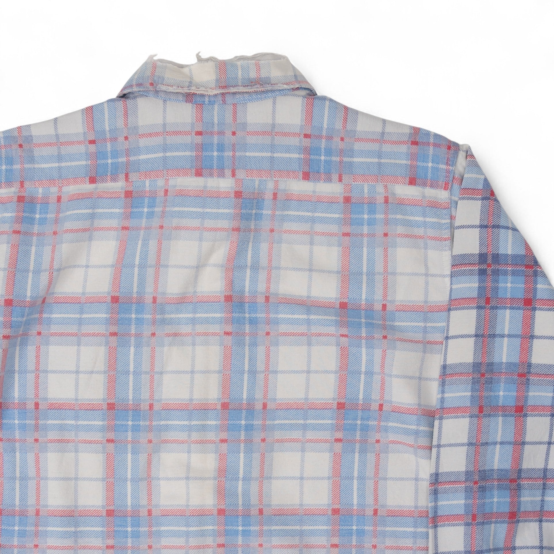DISTRESSED PILGRIM LOOP COLLAR FLANNEL SHIRT - 1940'S