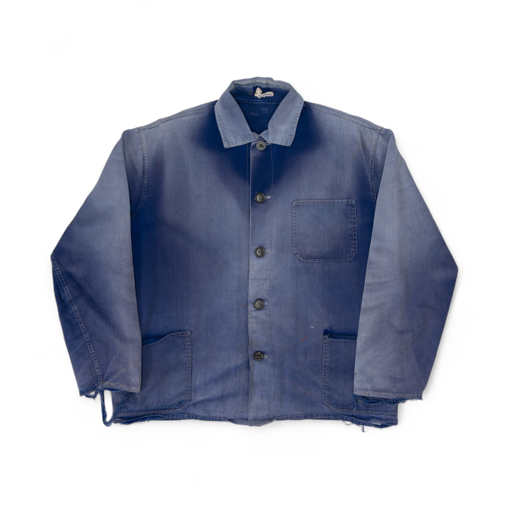 FADED FRENCH SHIP FRENCH CHORE JACKET - 1970/80'S