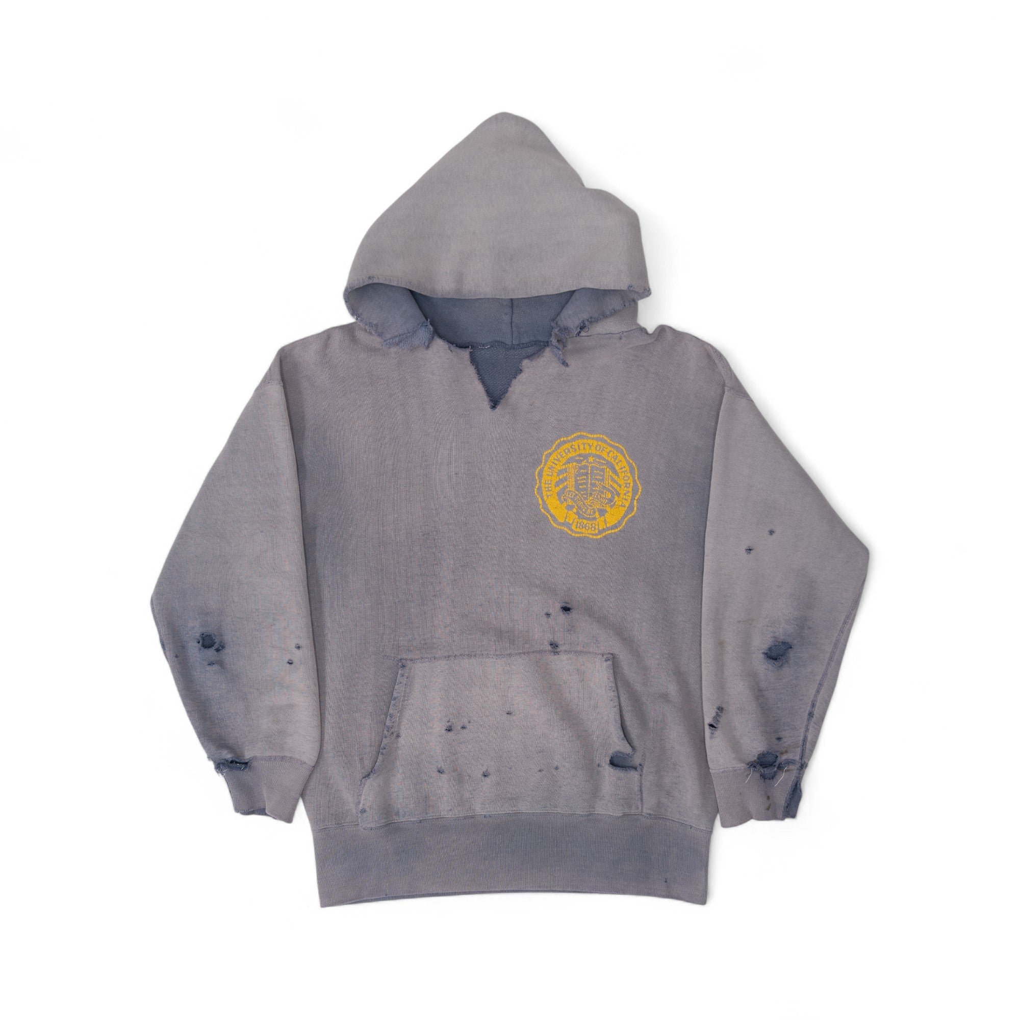 FADED/DISTRESSED UNIVERSITY OF CALIFORNIA SWEATSHIRT - 1960/60'S