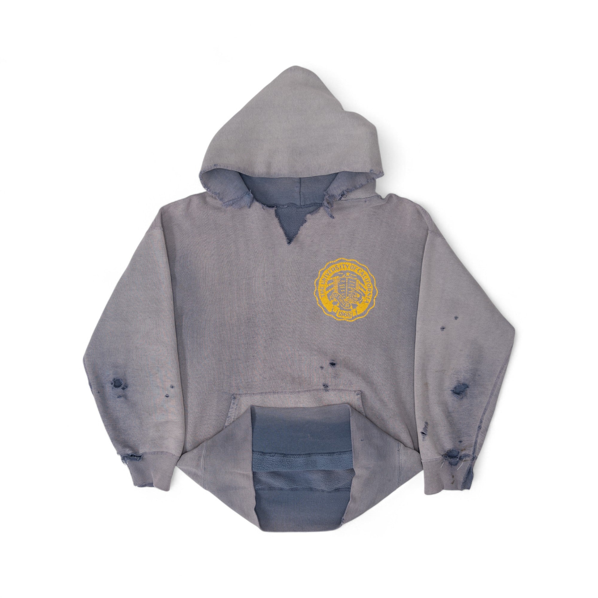 FADED/DISTRESSED UNIVERSITY OF CALIFORNIA SWEATSHIRT - 1960/60'S