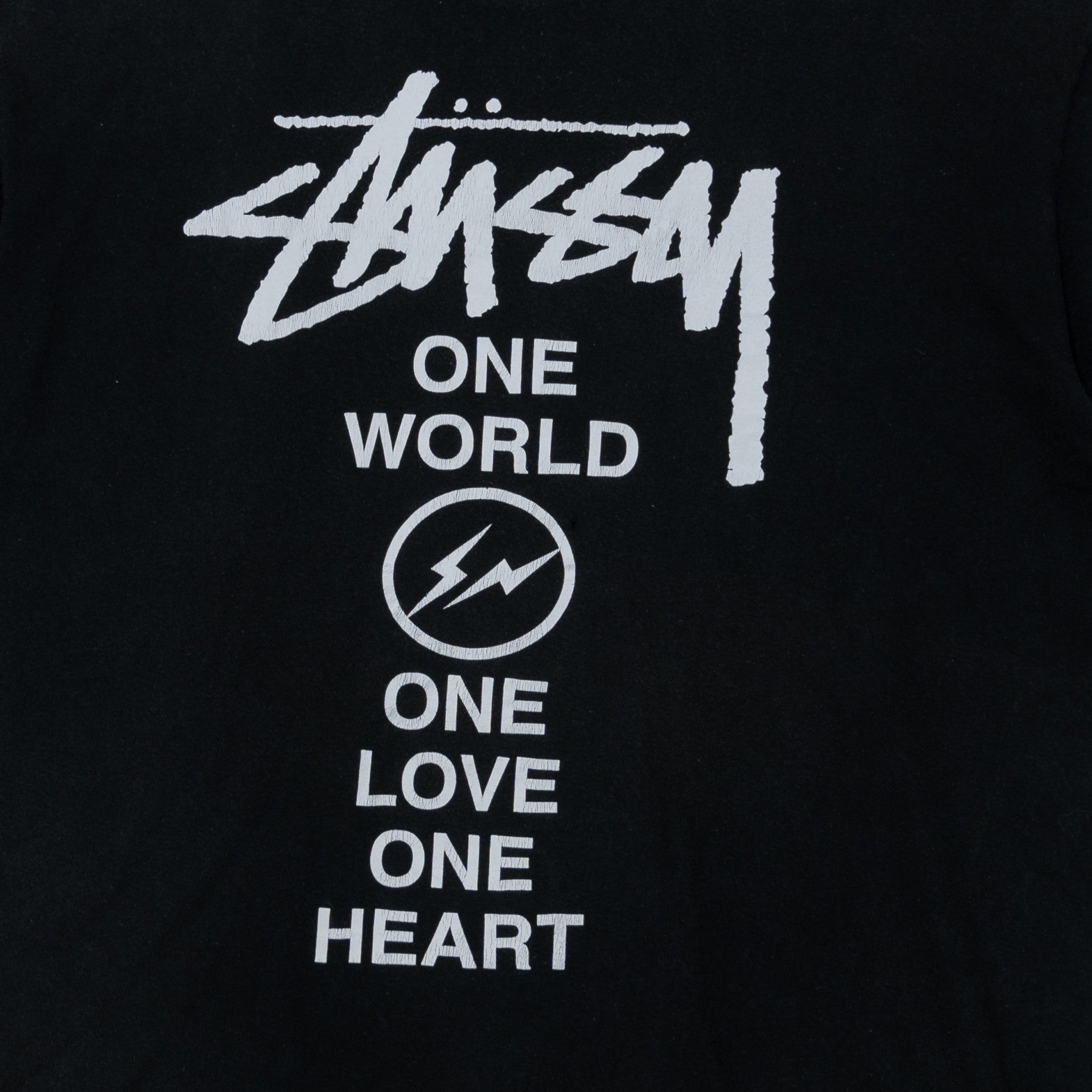 STUSSY ‘ONE WORLD ONE LOVE’ TEE - 2000’S