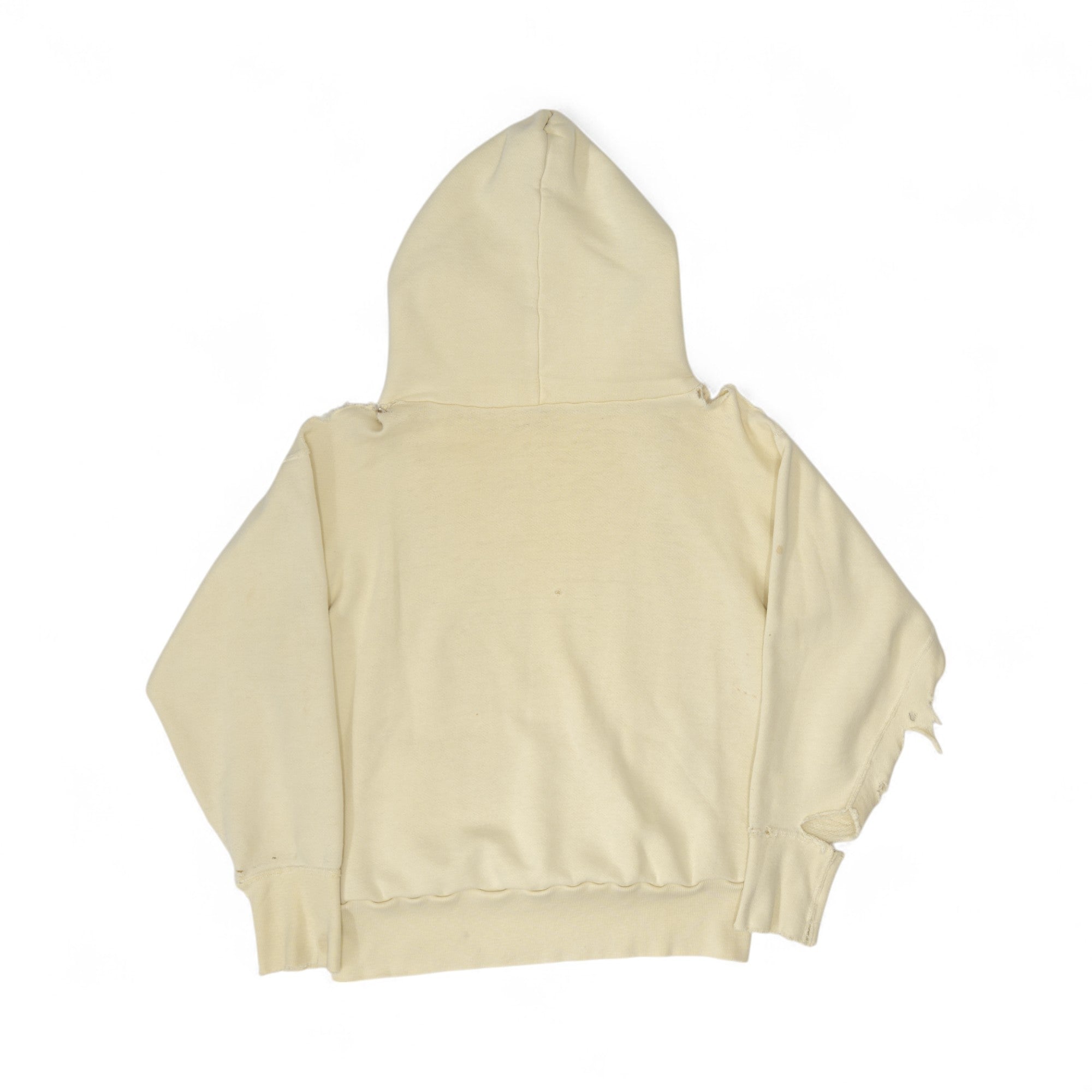 HEAVILY DISTRESSED BLANK HOODIE - 1960'S