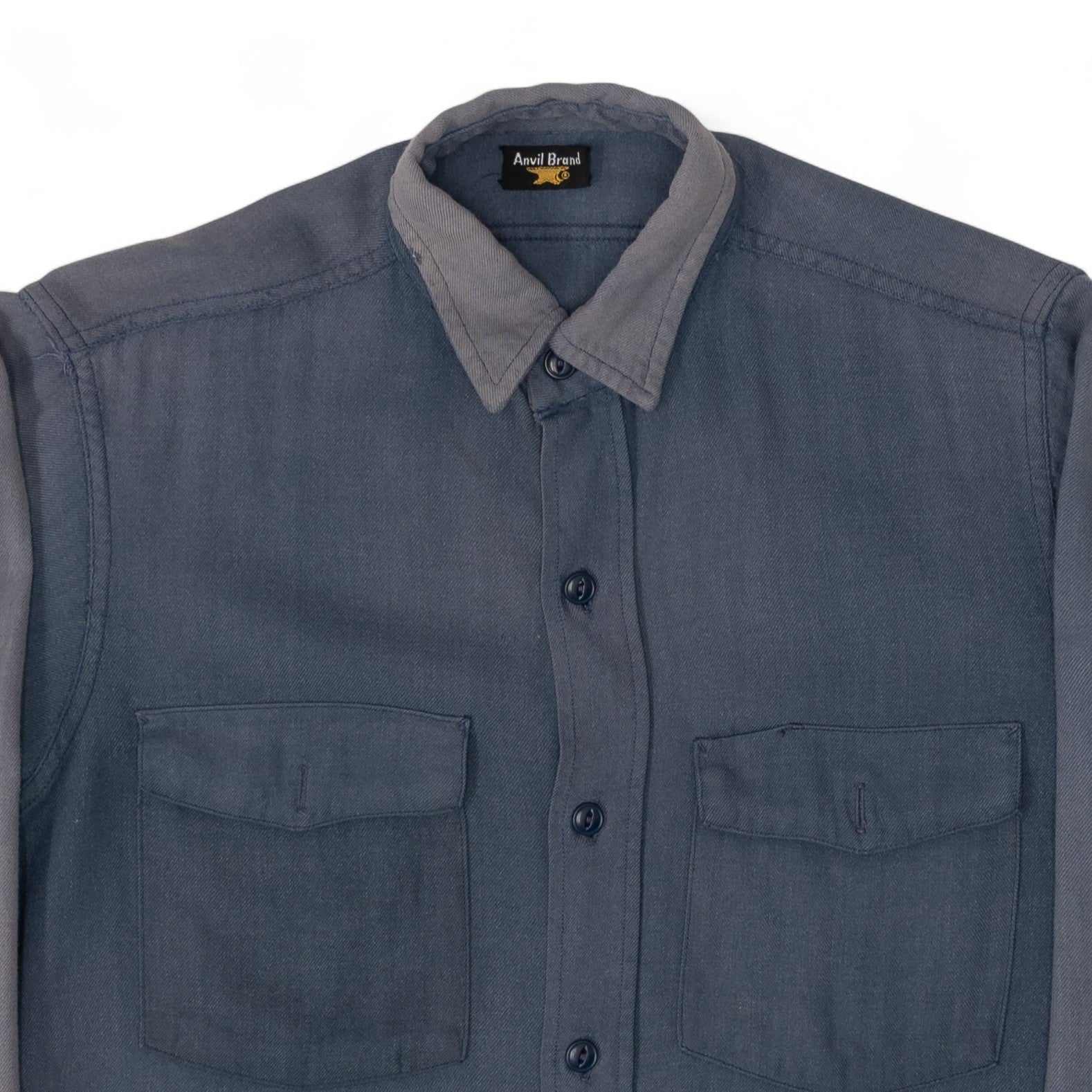 FADED ANVIL BRAND BUTTON-UP SHIRT - 1950'S