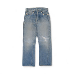 SELVEDGE/HIDDEN RIVET LEVI 501 'BIG E' DENIM - 1950'S