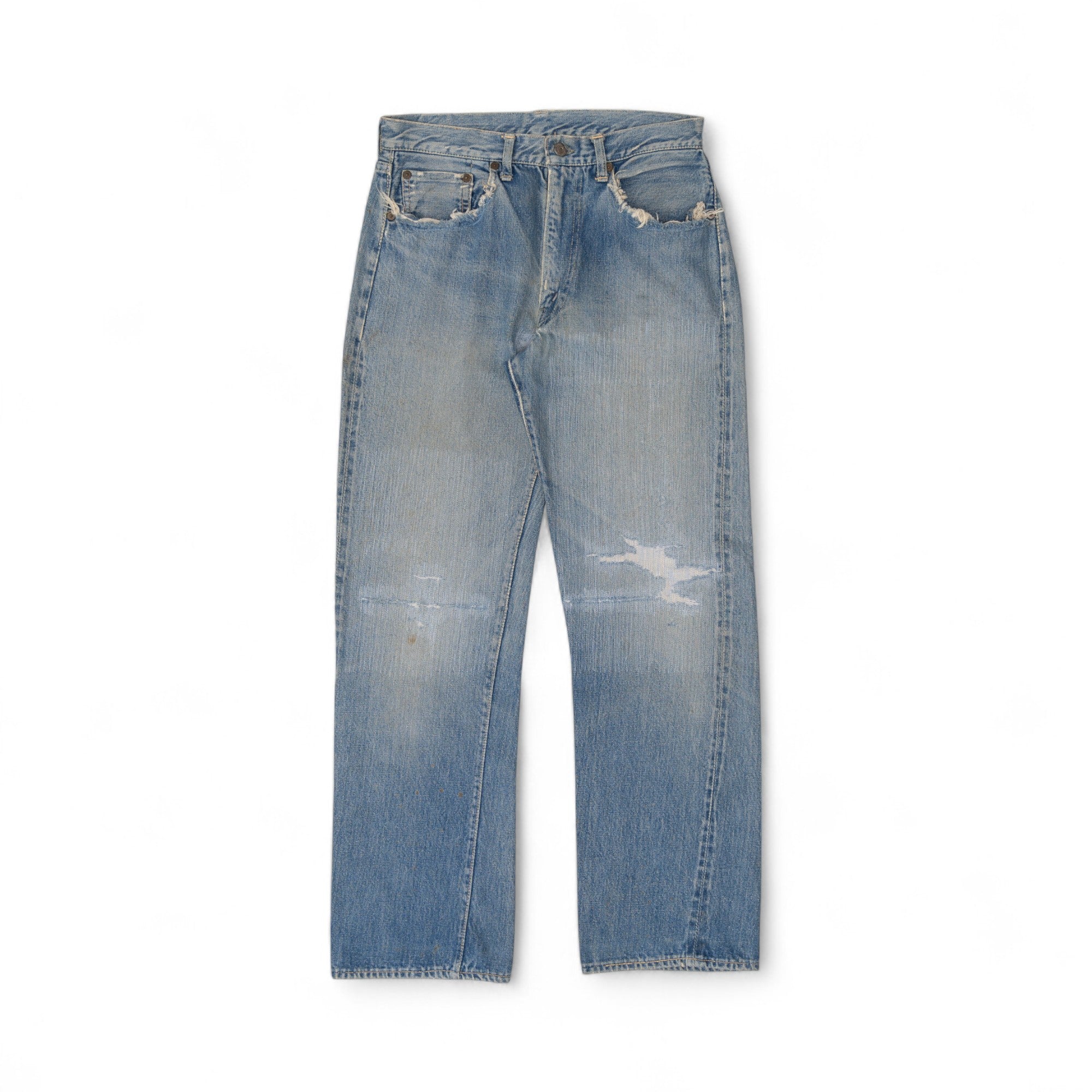 SELVEDGE/HIDDEN RIVET LEVI 501 'BIG E' DENIM - 1950'S