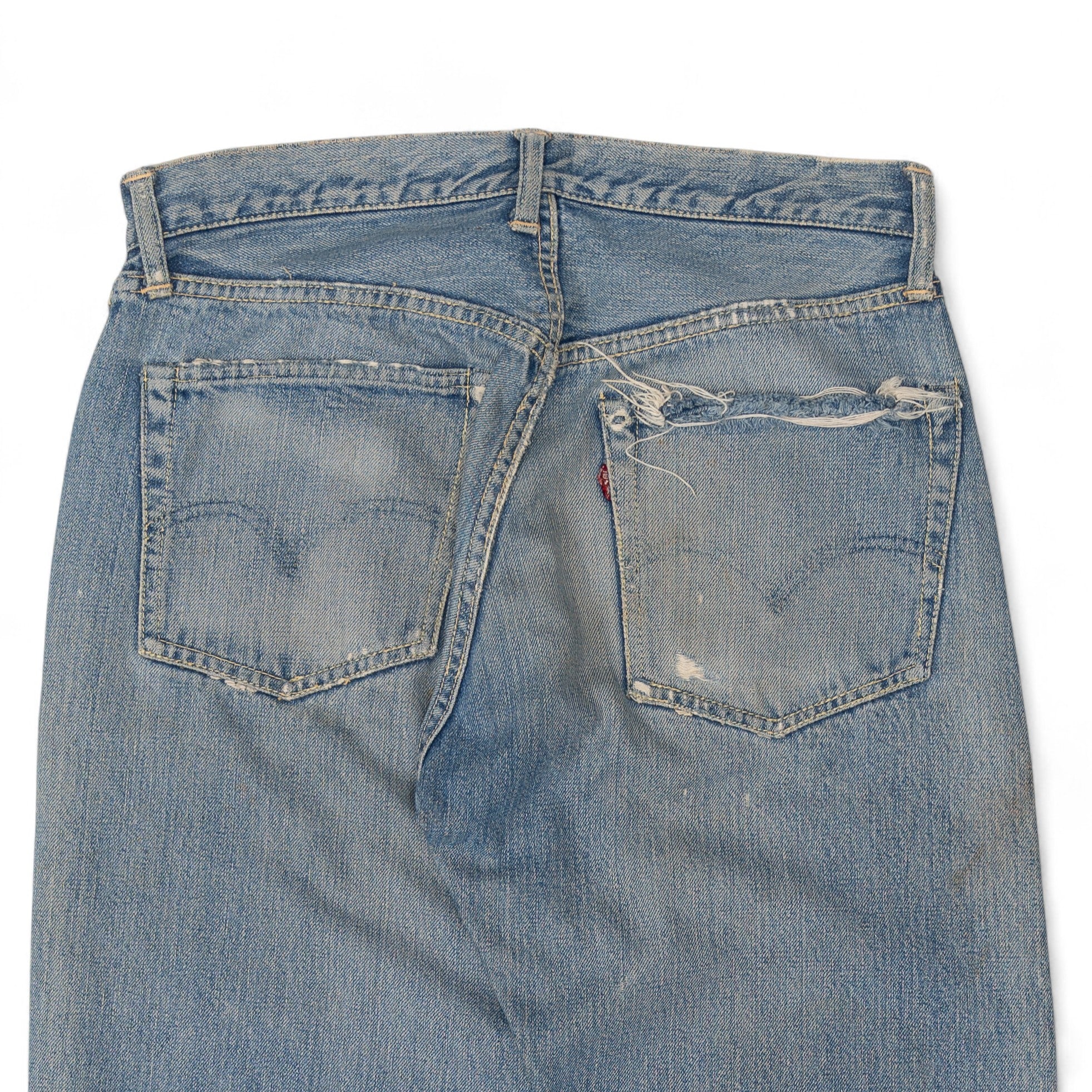 SELVEDGE/HIDDEN RIVET LEVI 501 'BIG E' DENIM - 1950'S