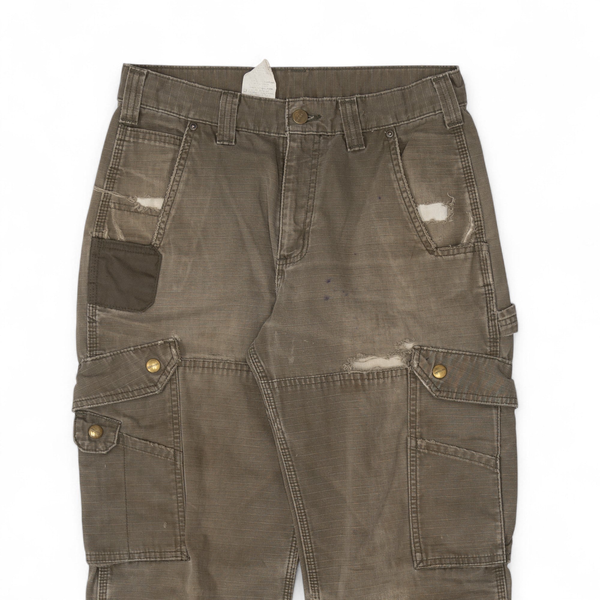 DISTRESSED CARHARTT CARGO PANTS - 1990'S
