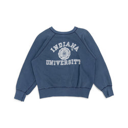 INDIANA UNIVERSITY RAGLAN CREWNECK - 1960'S