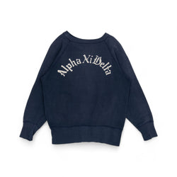 ALPHA XI DELTA RAGLAN CREWNECK - 1950'S