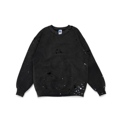 THRASHED/FADED RUSSELL CREWNECK - 1990'S