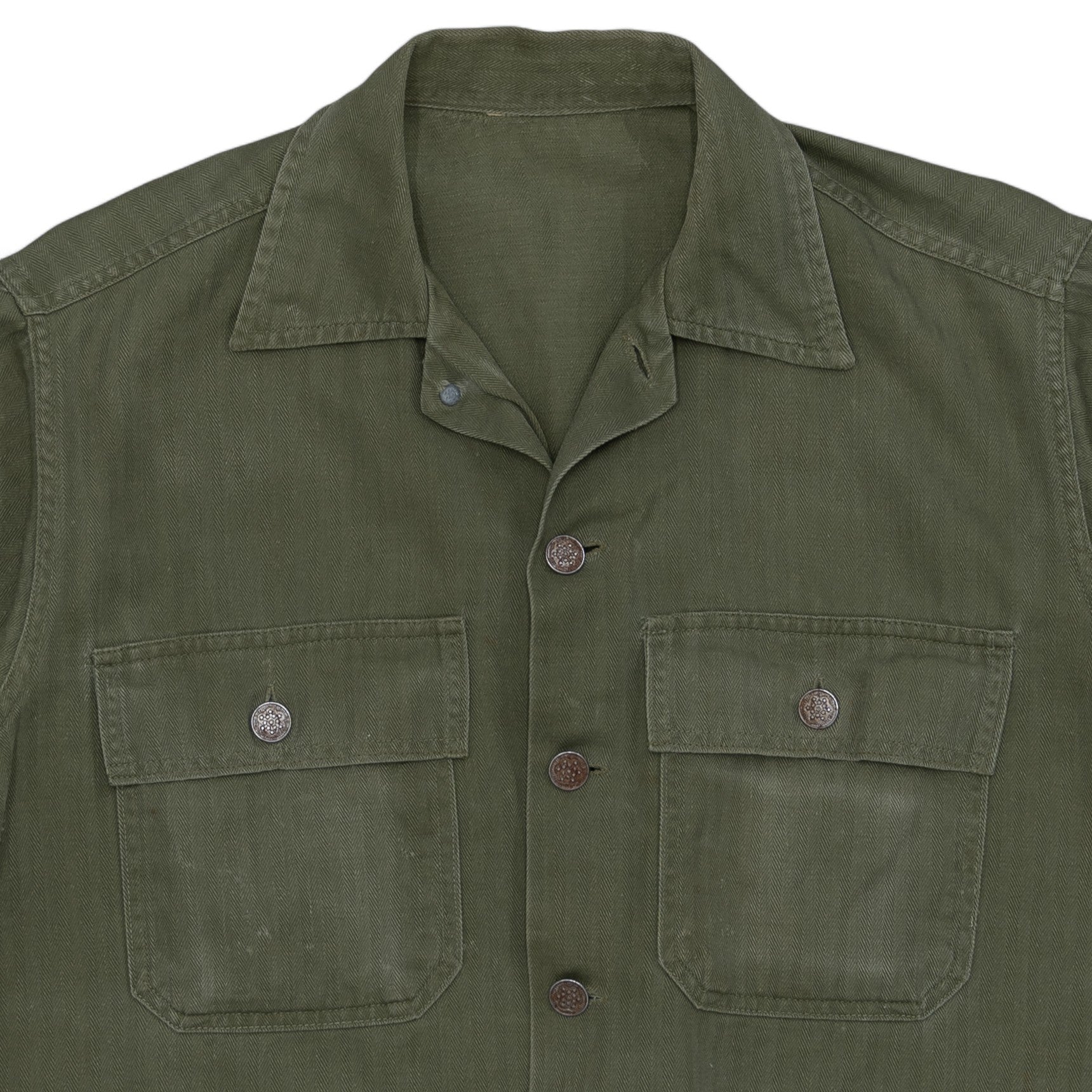 13 HBT CUT-OFF JACKET - 1940'S