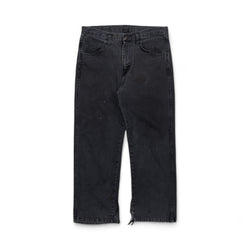 FADED BLACK RUSTLER DENIM - 1990'S