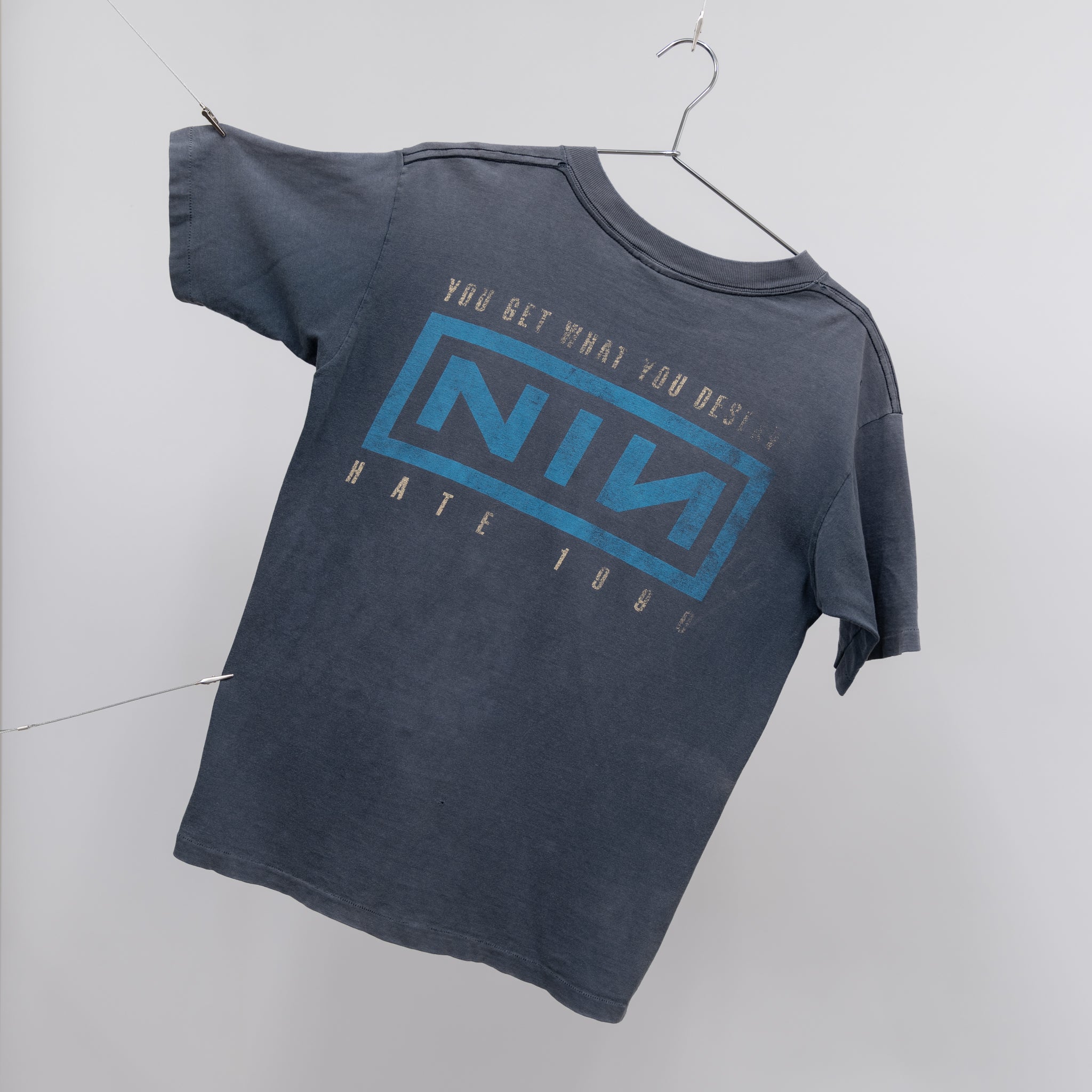 NINE INCH NAILS 'YOU GET WHAT YOU DESERVE' TEE - 1990