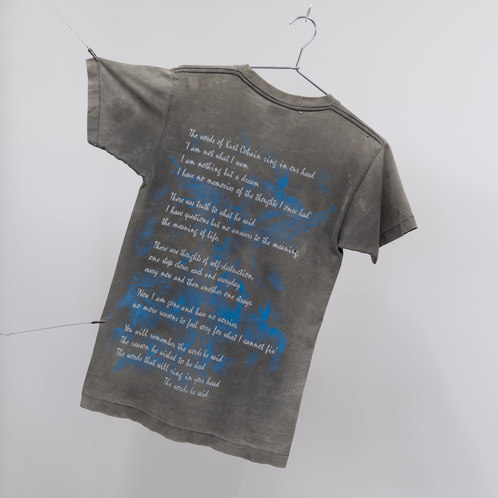 FADED KURT COBAIN MEMORIAL TEE - 1990'S