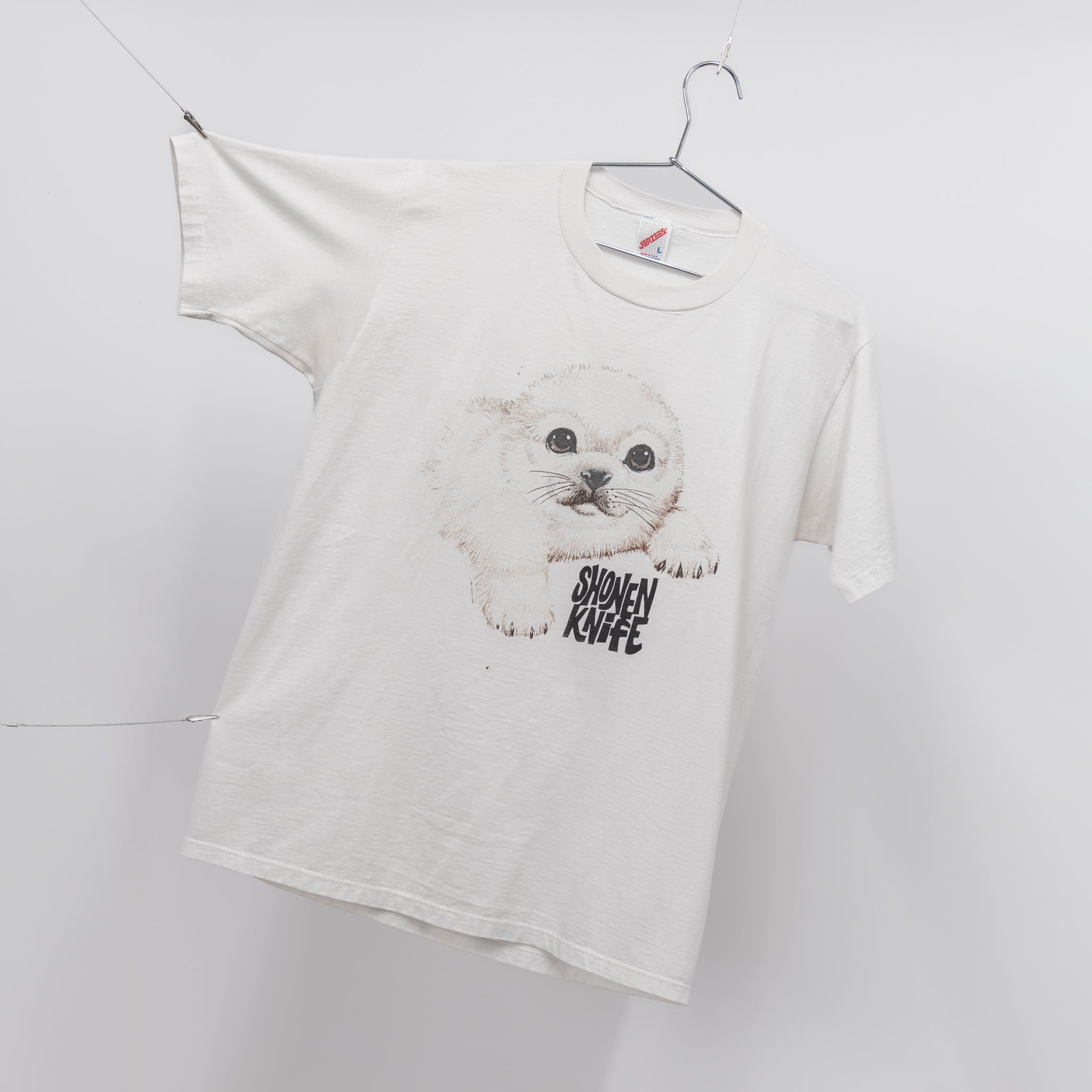 SHONEN KNIFE SEAL TEE - 1990'S