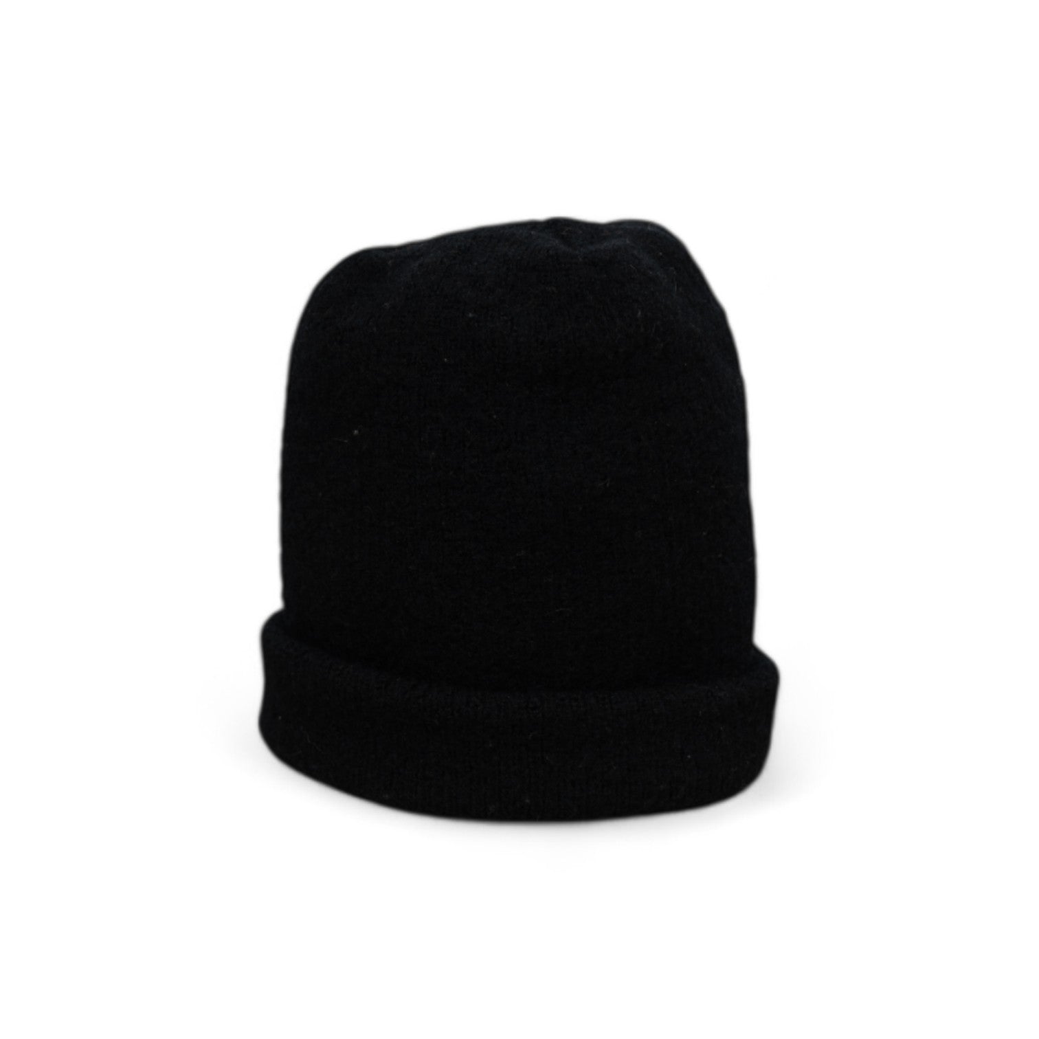 BLACK BEANIE - 1990'S - SMALL