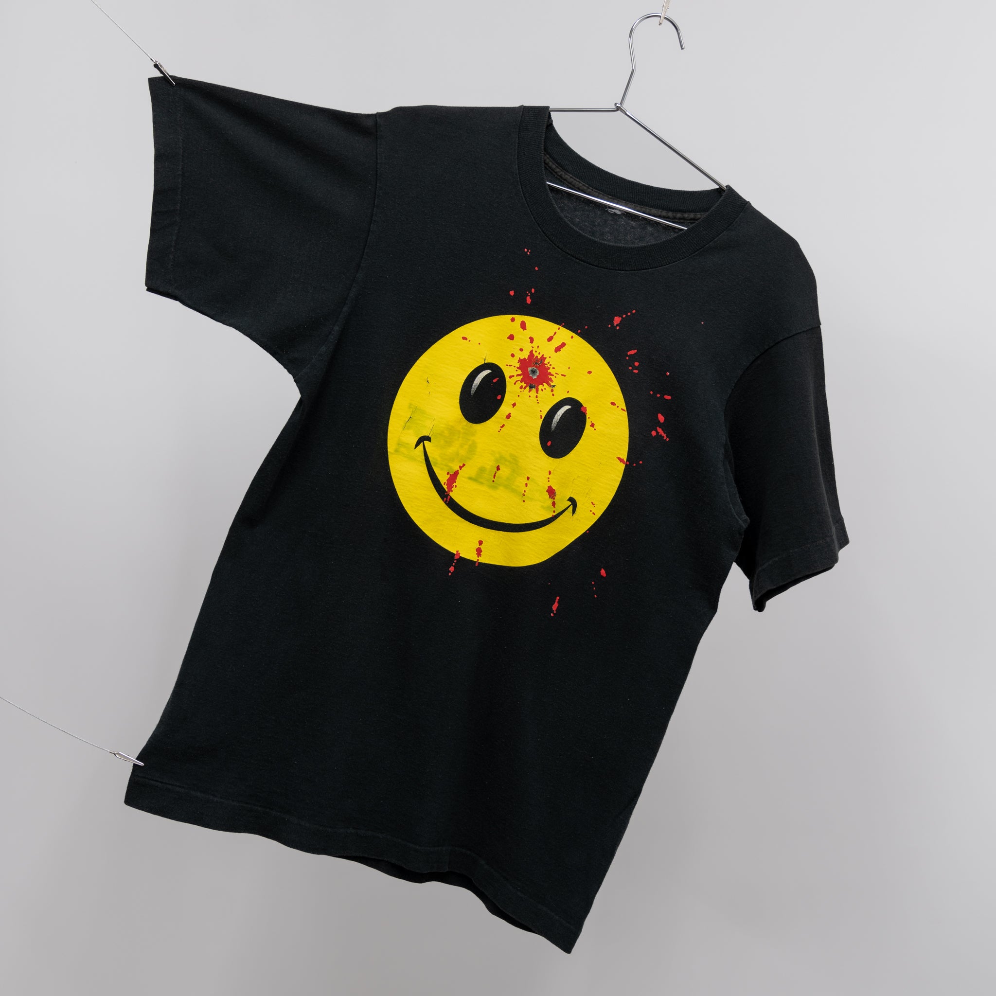 SINGLE STITCH SMILEY TEE - 1990'S